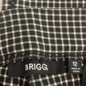 pants with some stretch runs large. No iron washable length 41 waist 18 inches